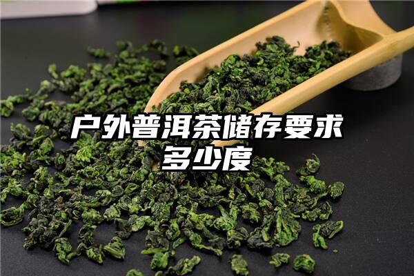 户外普洱茶储存要求多少度