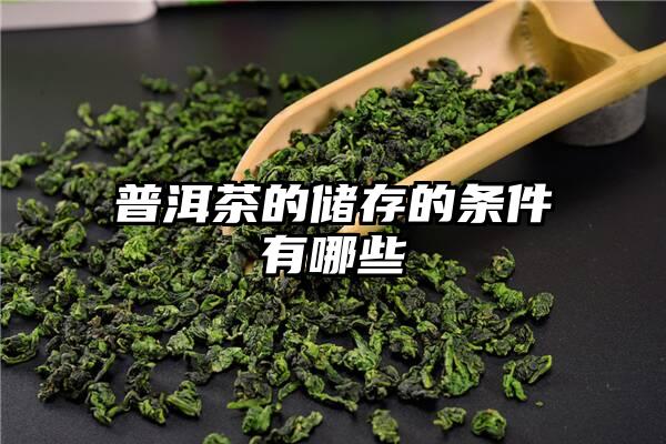 普洱茶的储存的条件有哪些