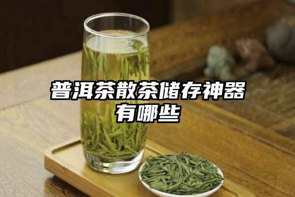 普洱茶散茶储存神器有哪些