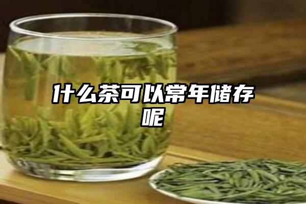 什么茶可以常年储存呢