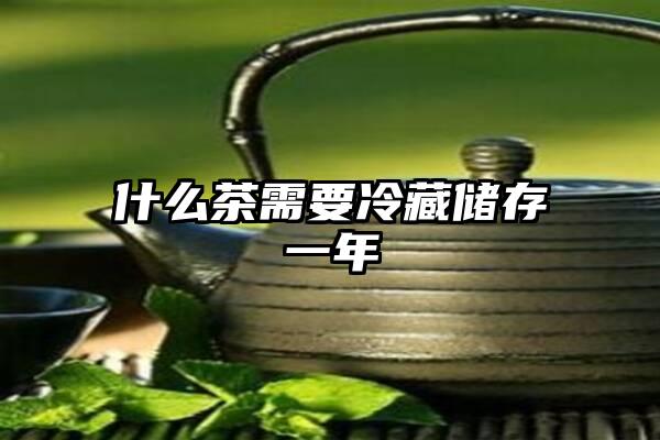 什么茶需要冷藏储存一年