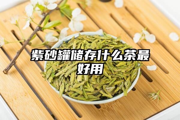 紫砂罐储存什么茶最好用