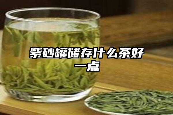 紫砂罐储存什么茶好一点