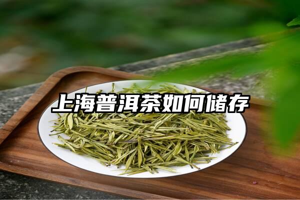 上海普洱茶如何储存