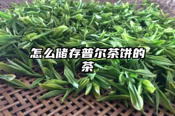 怎么储存普尔茶饼的茶