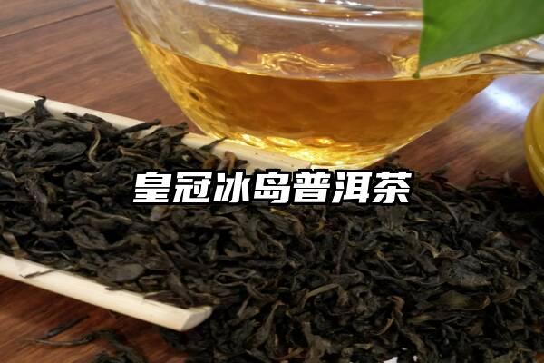 皇冠冰岛普洱茶