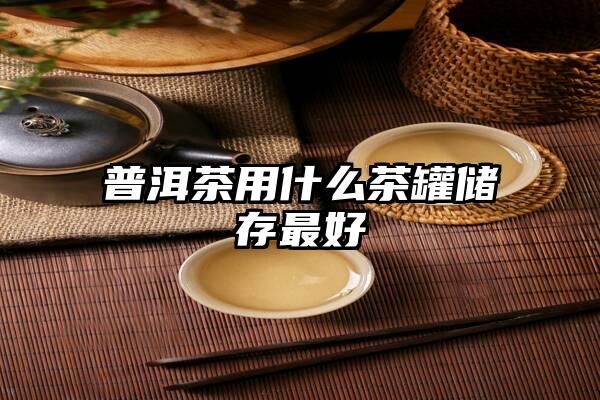 普洱茶用什么茶罐储存最好