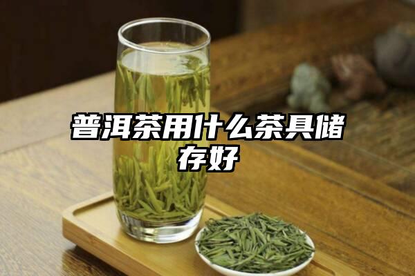 普洱茶用什么茶具储存好