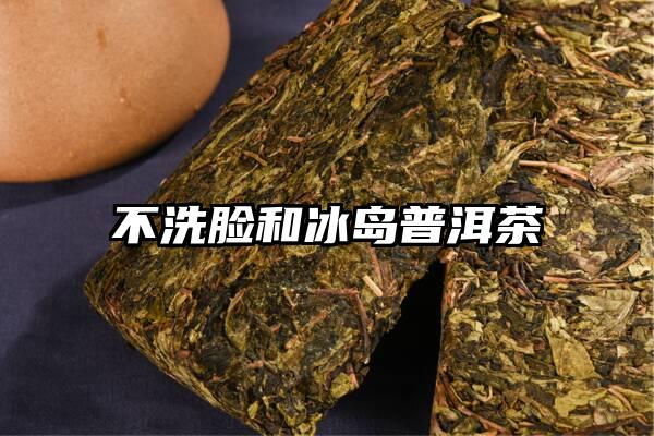 不洗脸和冰岛普洱茶