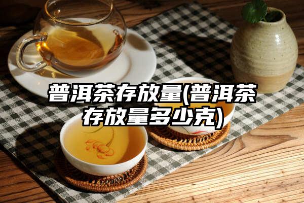 普洱茶存放量(普洱茶存放量多少克)