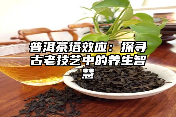 普洱茶塔效应：探寻古老技艺中的养生智慧