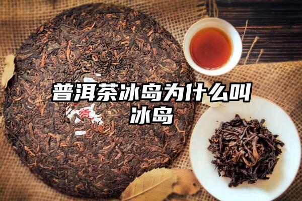 普洱茶冰岛为什么叫冰岛