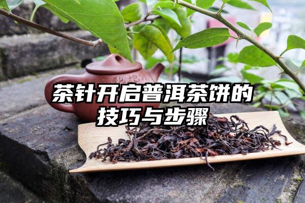 茶针开启普洱茶饼的技巧与步骤