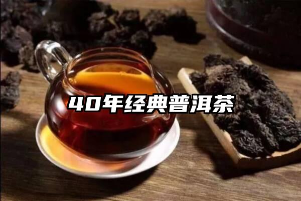 40年经典普洱茶